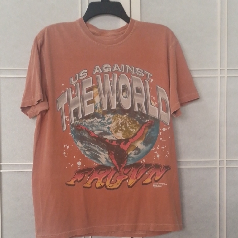 FRGVN Graphic T-Shirt with Earth Design